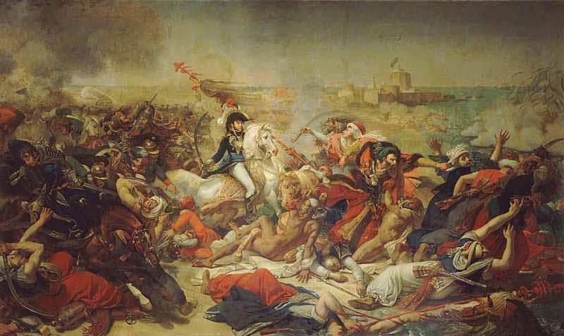 Baron Antoine-Jean Gros Battle of Aboukir, 25 July 1799 oil painting image